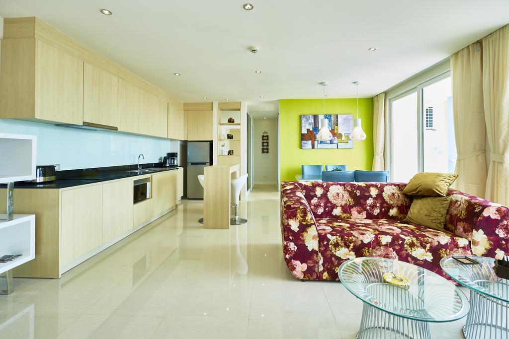 Grand Carribean By Tech Apartment Pattaya Ngoại thất bức ảnh
